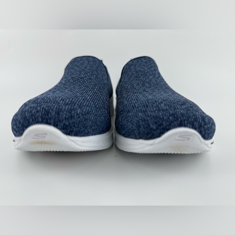 Skechers Women's Go Walk Sneakers Blue Slip-On, US Size 8.5  Goga Max Cushioning - Picture 5 of 13